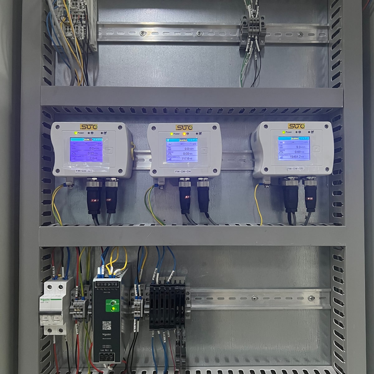 SUTO iTEC S461 smart ultrasonic flow meter for water and other liquids clamp on5 min Airtec Servicios