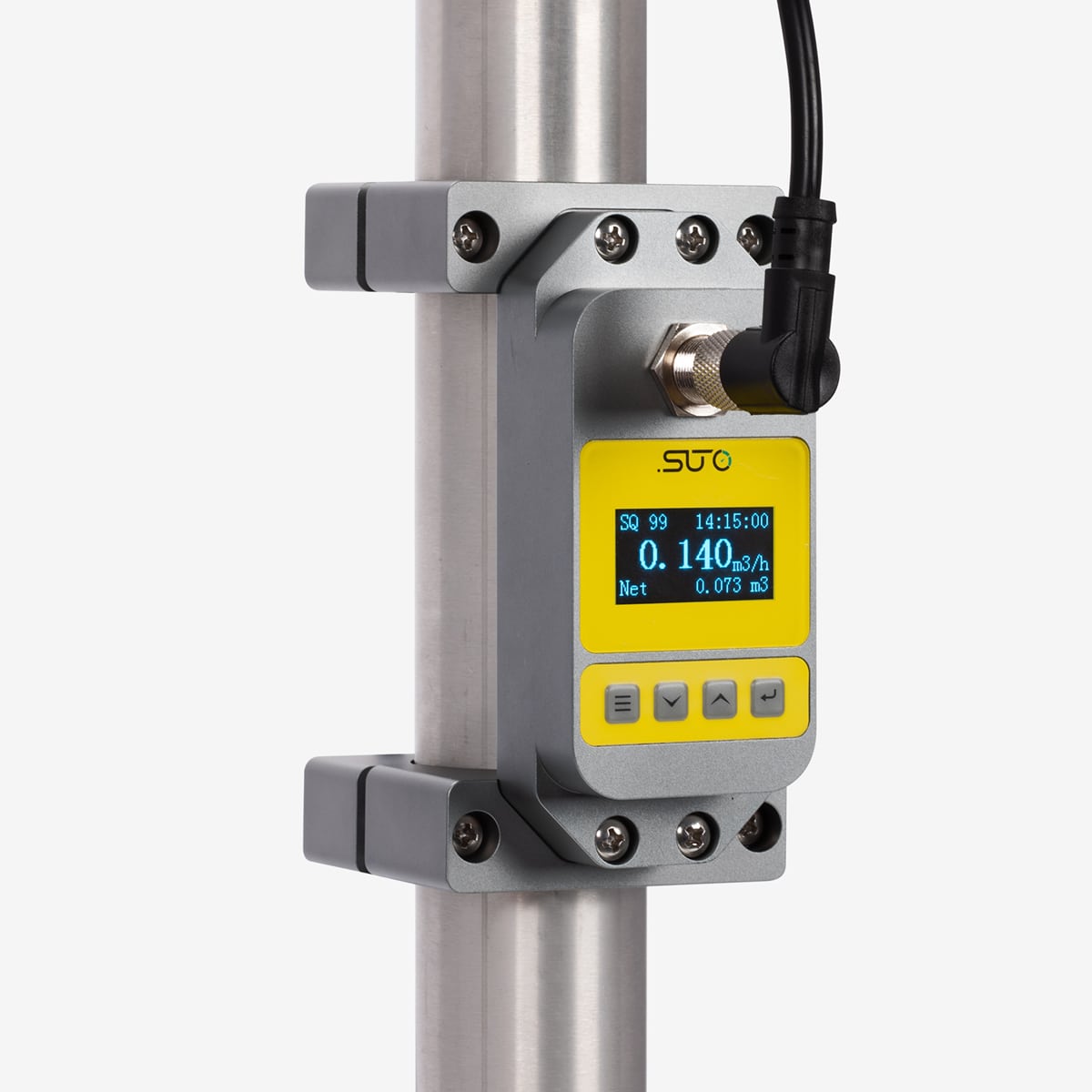 SUTO iTEC S462 compact ultrasonic flow sensor for water and other liquids clamp on2 min Airtec Servicios