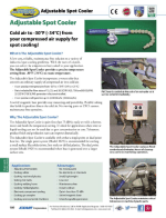 catalog adjustable spot cooler Airtec Servicios