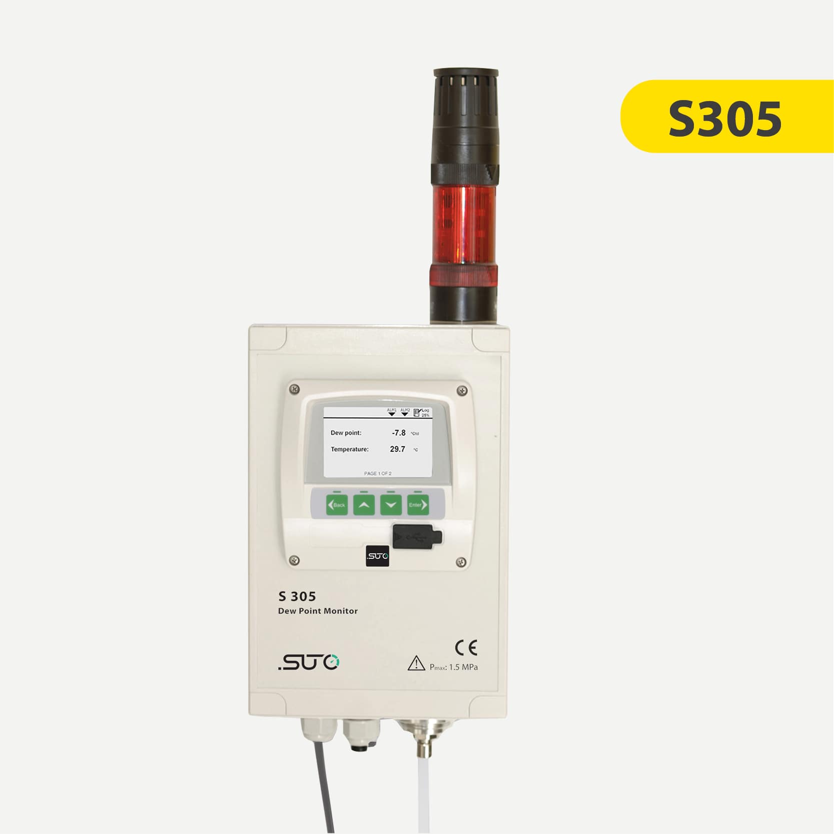 S305 Monitor de punto de rocío