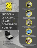 auditoriadecalidaddeairecomprimidoiso8573 1 Airtec Servicios