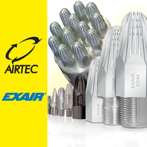 Soluciones Seguras y Eficientes con Boquillas de Aire Comprimido EXAIR en la Industria Alimentaria 2 Airtec Servicios