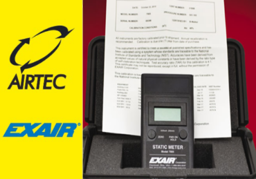 Portadaelimina la estatica de linea de transporte de botellas de plastico Airtec Servicios